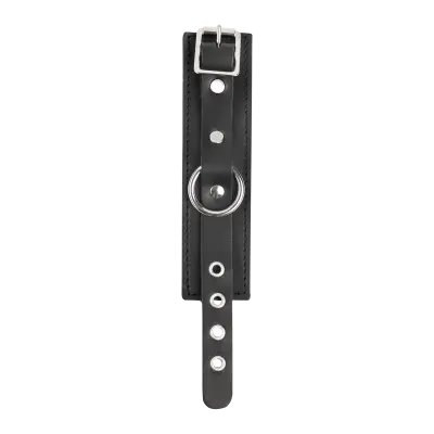 Leather Cock Cuff with Ring – Precision Control in Premium Saddle Leather