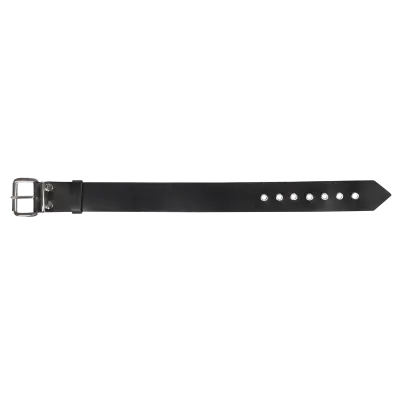 Leather Collar with Buckle