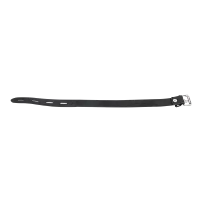 Leather Collar with Padlock – Lockable BDSM Leather Collar with Buckle & D-Ring
