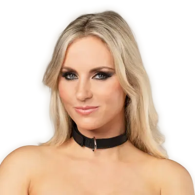 Leather Collar with Velcro Closure – Soft Power, Precision Control