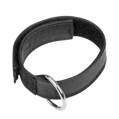 Leather Collar with Velcro Closure – Soft Power, Precision Control