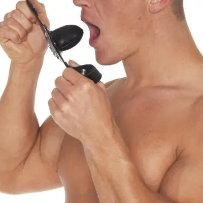 Leather Gag with Soft Lined Mouthpiece