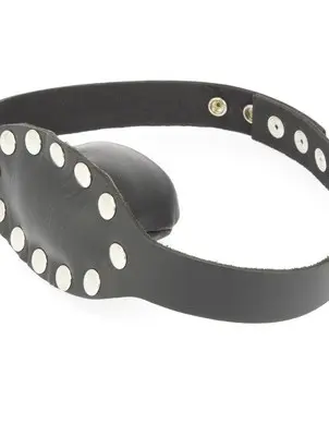 Leather Gag with Soft Lined Mouthpiece