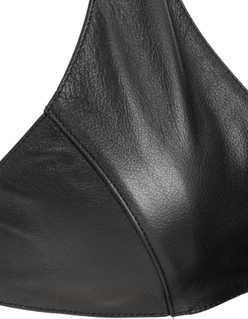 Bustier Soutien-Gorge en Cuir à Lacets