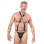Leather Male G-String Body Harness
