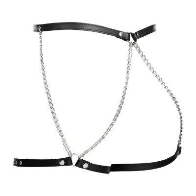 Leather and Chain Butt Harness