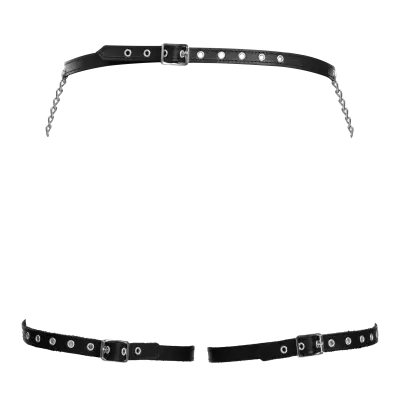 Leather and Chain Butt Harness