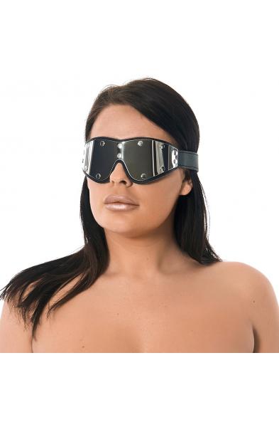 Leather and Metal Eye Mask