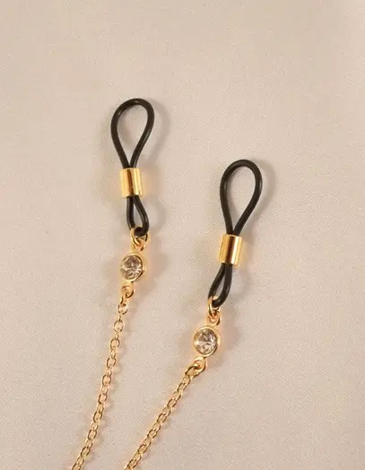 Liu Song - Gold Moon Nipple Jewelry & Breast Chain