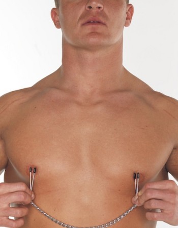 Long Adjustable Nipple Clamps With Chain