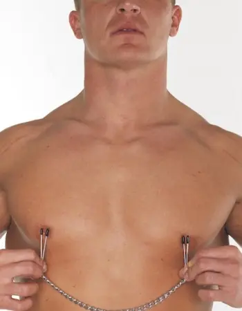 Long Adjustable Nipple Clamps With Chain
