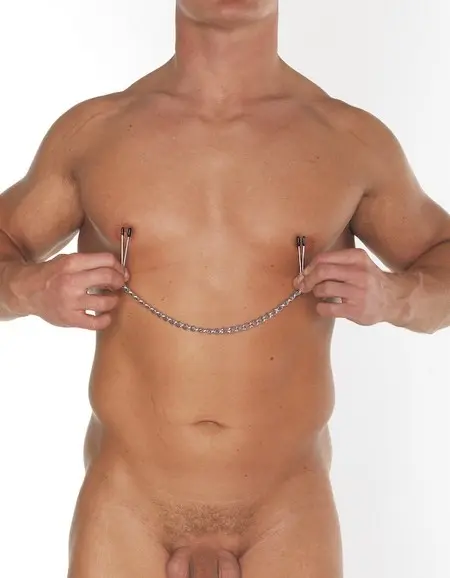 Long Adjustable Nipple Clamps With Chain