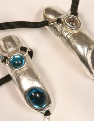 Longmu - Silver Finger Clit Stimulating Vaginal Jewelry