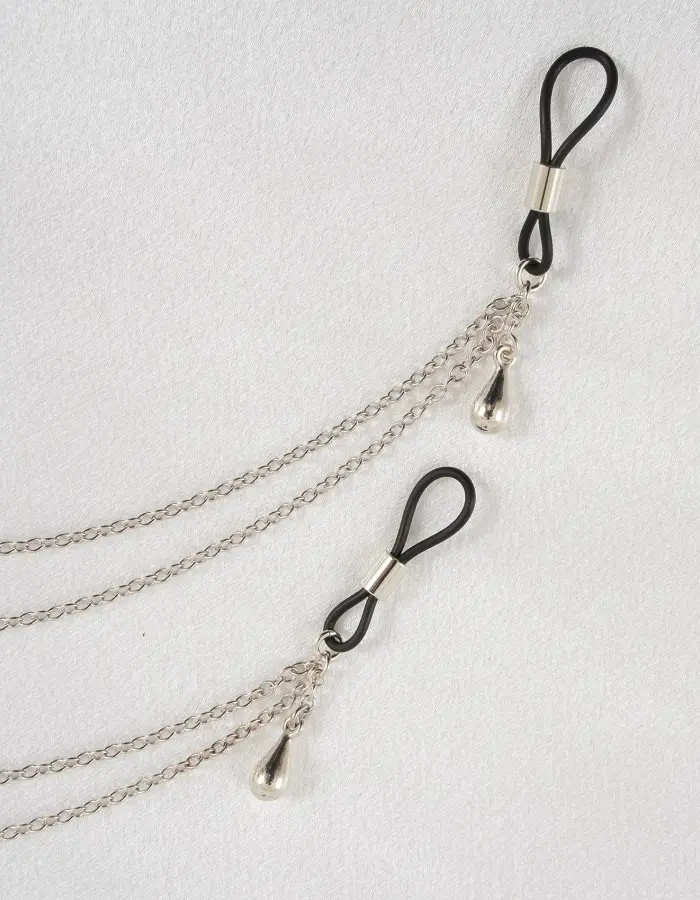 Lorelei - Silver Siren Song Necklace and Nipple Jewelry