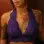 Love in the Morning - Narrow Stretch Lace Low Cut Halter Top
