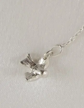 Love the Way You Lie - Silver Wrist or Ankle Chain with Bird Pendant