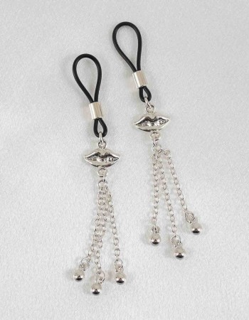 Amant - Bijoux de mamelon non perçants Silver Lips