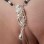 Amoureux - Bijoux Vagin en Argent avec Breloque Amoureux Nus