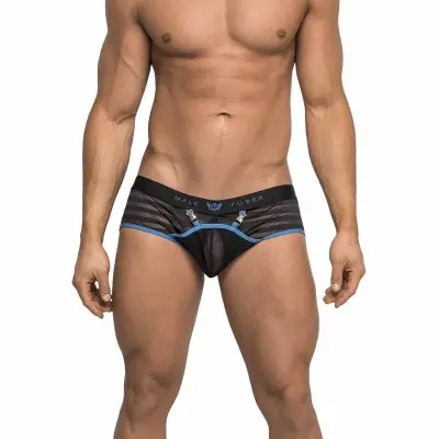 Clip Tease - Mini Short - Large - Black