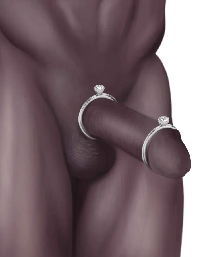 Magnate - Solid Sterling Silver Penis Ring