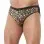 Manimal - Leopard Brief With Zipper