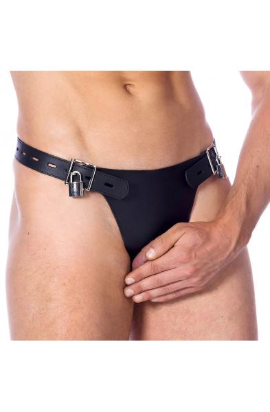 Men's Chastity Belt with Padlocks