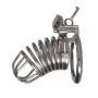 Men's Chastity Coil Penis Cage With Metal Padlock
