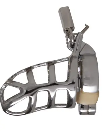 Men's Chastity Penis Cage With Metal Padlock