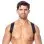 Men's Leather Body Harness With Criss Cross Back
