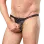 Men's Leather Open Cock G-String