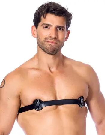 Men's Nipple Harness With Spikes Inside