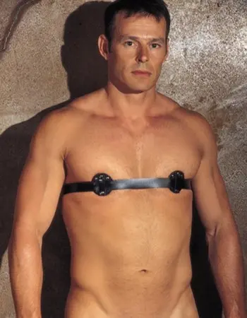 Men's Nipple Harness With Spikes Inside