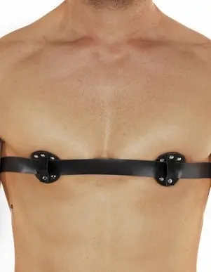 Men's Nipple Harness With Spikes Inside