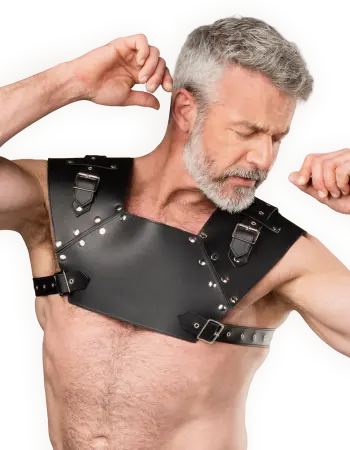 Men's Gladiator Style Chest Harness