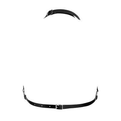 Men's Leather Chest Harness with Pockets