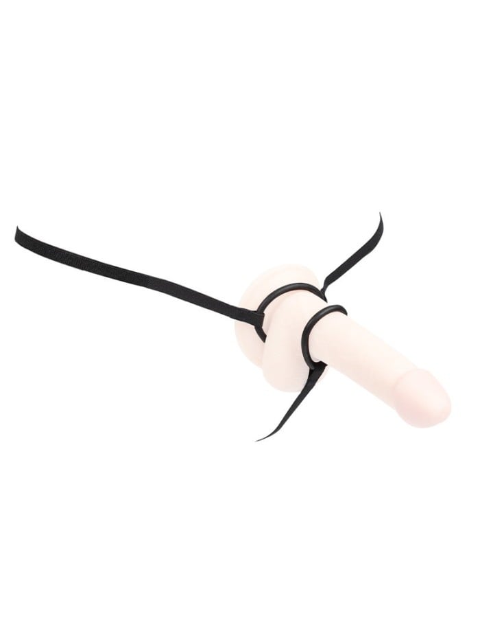 Herren Leder G-String mit Cockring