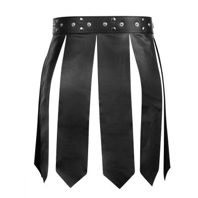 Herren Leder Gladiator Pteruges