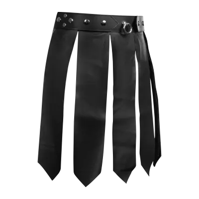 Men's Leather Gladiator Style Pteruges