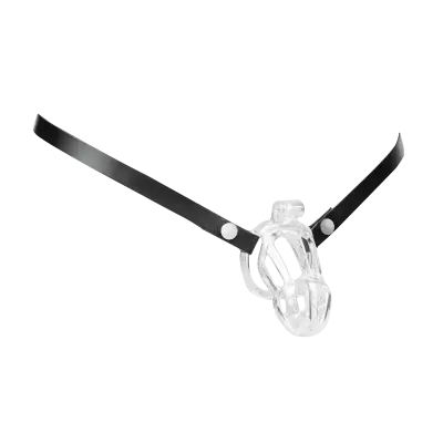 Men's Leather Waist Strap for Chastity Cage