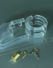 Men's Silicone Chastity Device