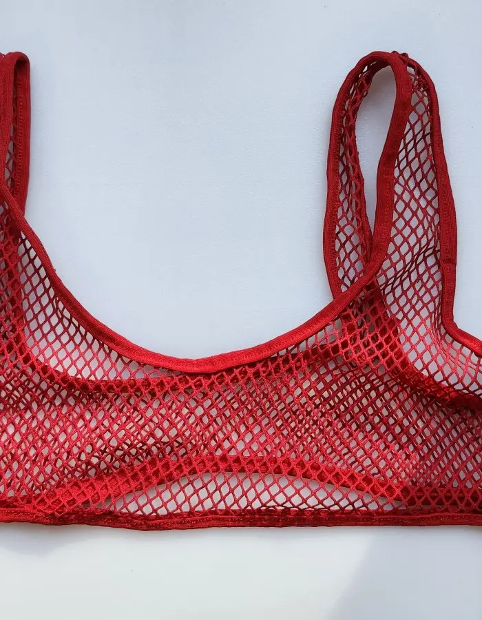 Secret Desire - Fishnet Bra & Booty Panty