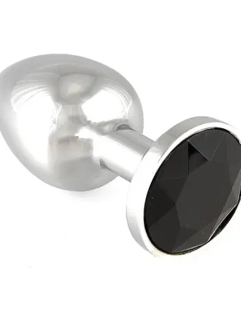 Metal Butt Plug With Crystal