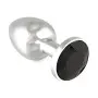 Metal Butt Plug With Crystal