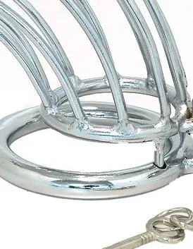Metal Chastity Device With Lock