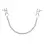 Metal Nipple Clamps With Chain