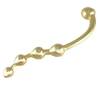 Metal Vaginal/Anal Ball With Crystal