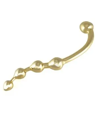 Metal Vaginal/Anal Ball With Crystal