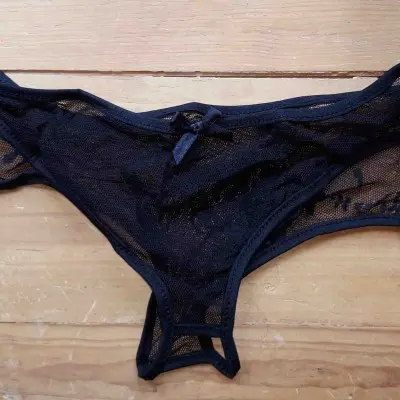 My Heart's My Own - Sexy Crotchless Lace Panties