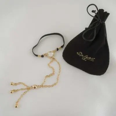 My Oh My - Gold Penis Chain with Crystal Gem and Tassel
