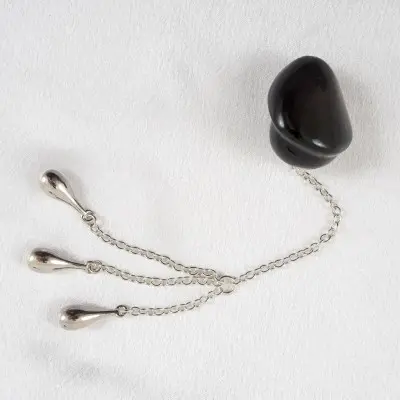 My Secret Place - Insertable Glans Charm with Silver Pendants for Her